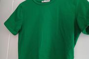 ZARA green top