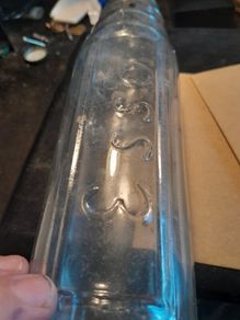 vintage esso oil bottle