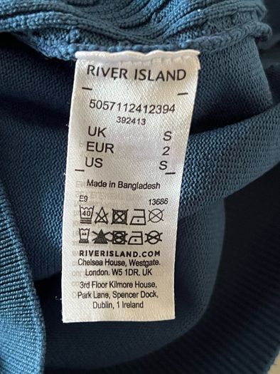 Ladies river island jumper size s