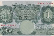 G.B. Beale 1 pound Banknote