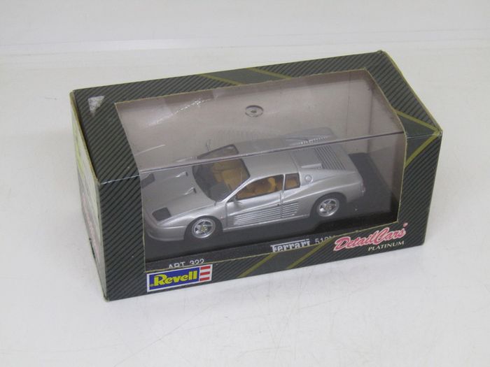 REVELL Detail Cars 322 Scale 1/43 FERRARI 512M 1995 Silver Mint Still in Box