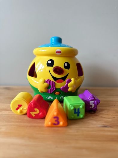 Fisher-Price Laugh & Learn Cookie Shape Sorter Yellow