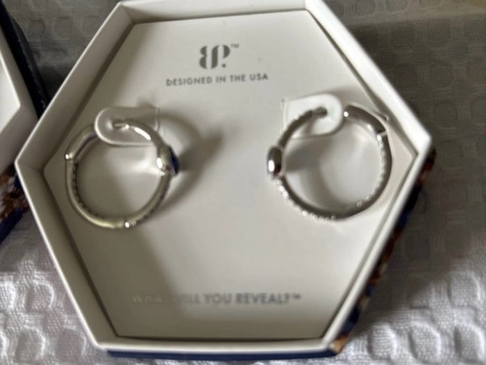 Bundle of 9 pairs of BP earrings all new various platings