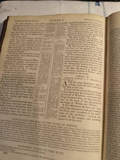 1846 Rare Miniature Quarto Bible
