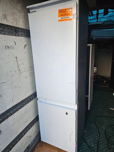 whirlpool integrated fridge freezer