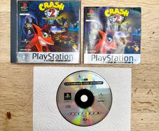 Crash Bandicoot 2 Cortex Strikes Back Platinum Complete in box PS1 Retro PlayStation 1