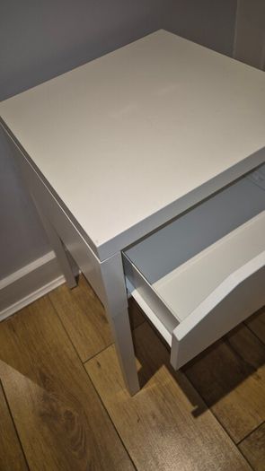 IKEA SELJE Bedside Table / Metal Locker - White
