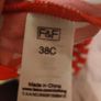 Brand new F&F red polka dot halter neck tankini swimsuit  size UK10 cup 38C Postage included Image 5