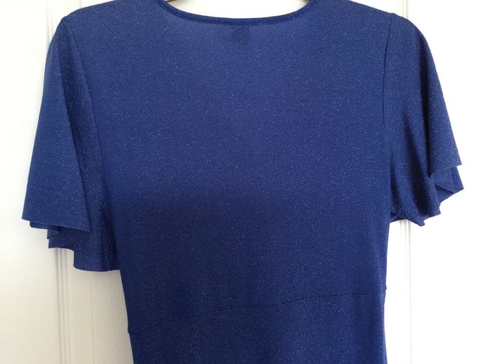 Dress royal blue glitter size L