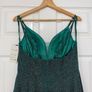 Green Sparkle Ball Gown Image 7