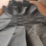 Black Pleat mini dress, size 12 Image 6