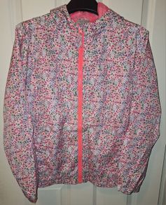 SALE!  Floral Rain Jacket