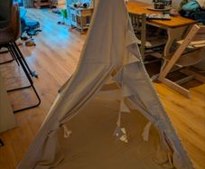 Indoor teepee for kids