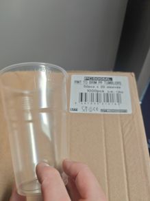 1000x Plastic Pint Glasses