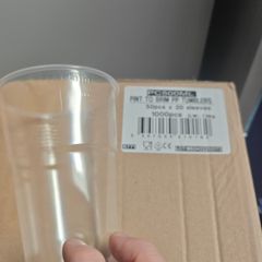 1000x Plastic Pint Glasses