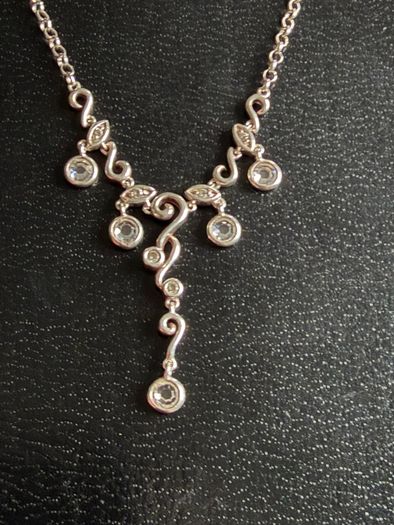 silver necklace
