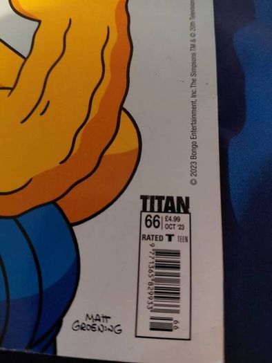 Simpsons comic