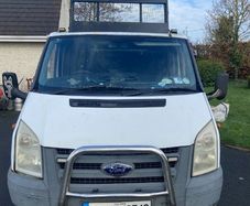 ford transit crew cab tipper