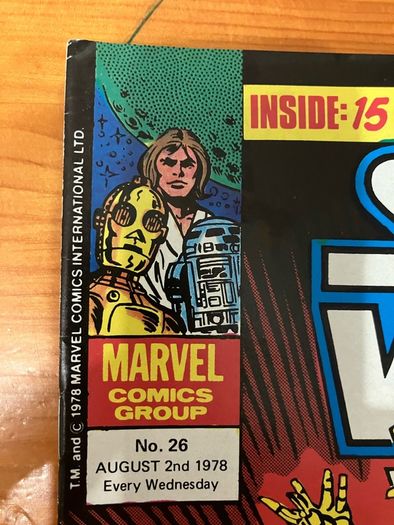 Comic: 'Star Wars Weekly' no. 26 / 1978