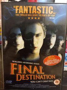 Final Destination Dvd Supernatural Horror movie