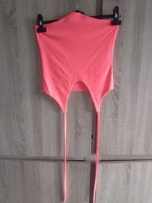 Pink halter top fits Xs s