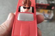 Vintage: McDonalds Happy Meal Toy Disney Flubber Red Ford Thunderbird Car 1998