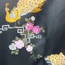 Vintage elegant cheongsam, sz small, hand taylored, brocade silk, D18 post 6e Image 2