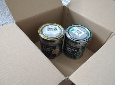 Ronseal Garden/ Wood Paint x2 750ml