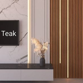 Acoustic Wall Panels Teak Color