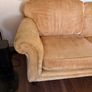 Yellow Two Seater Sofa Image 4