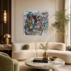 Large Original Abstract Painting Original Art Contemporary Art Modern Irish abstract art Framed