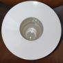 Paul Costelloe for Wedgwood round bulbous trumpet shaped ivory Vase H 27 cm Image 2