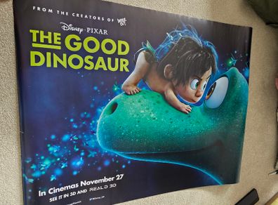 The Good Dinosaur Disney Pixar cinema poster