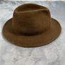Aurega Fine Felt 100% Wool Hat - Fedora Shape - Crushable Water Repellent - Image 2