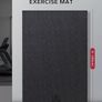 Large Exercise Mat, Non-Slip, Ultra Durable, Large Yoga Mat for Home Gym, Fitness, Yoga, Pilates, Stretching, Push-ups, Gymnastics-Grey Image 2