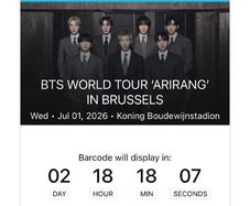 Ticket BTS