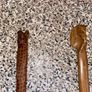 African Wooden Safari Salad / Serving Set (3 Pieces) Image 5