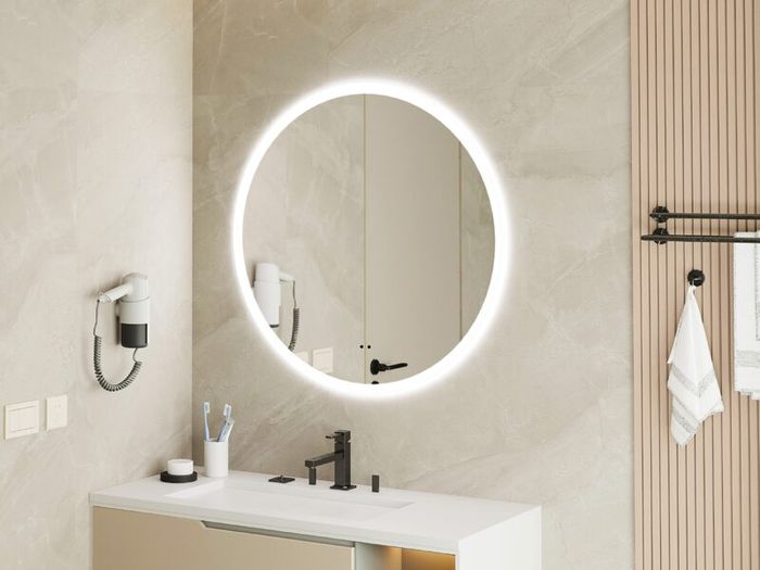 Nova LED round bathroom mirror 600mm