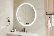Nova LED round bathroom mirror 600mm
