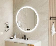 Nova LED round bathroom mirror 600mm