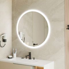 Nova LED round bathroom mirror 600mm