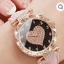 New Womens Watches With Rhinestone Heart Image 2