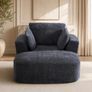 Softy Compressed Indoor Lounge Sofa Chair - Grey Image 6