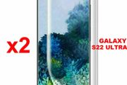 2pcs Soft Full Screen Protector for Samsung Galaxy S22 ULTRA Clear PET Film