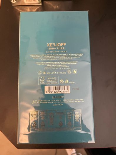 Xerjoff Erba Pura EDP 100ml