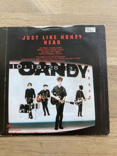 The Jesus and Mary Chain Just Like Honey 7" 1985