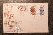 UK FDC Christmas 1968