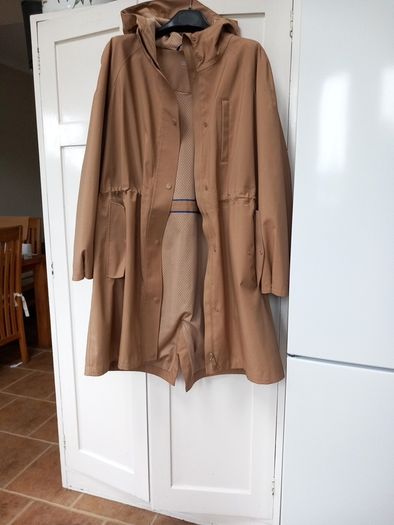 Raincoat Size 22 M&S Tan/Camel