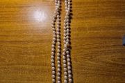 Vintage Flower and Pearl Necklace