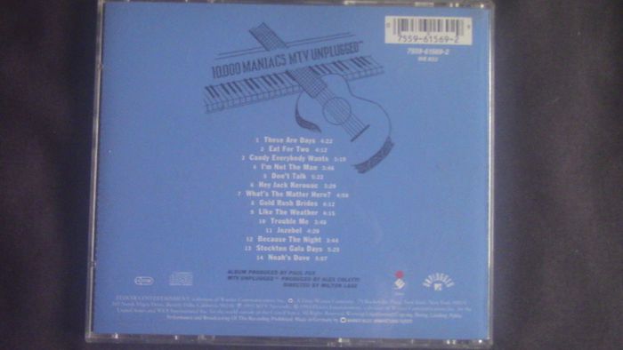 10,000 Maniacs - MTV Unplugged CD